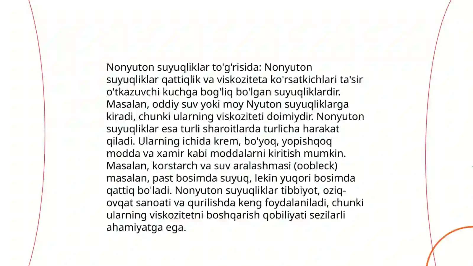 Polimer eeitmalarda nonyuton oqimni chegaralari va gisterzis effektni aniqlash 4