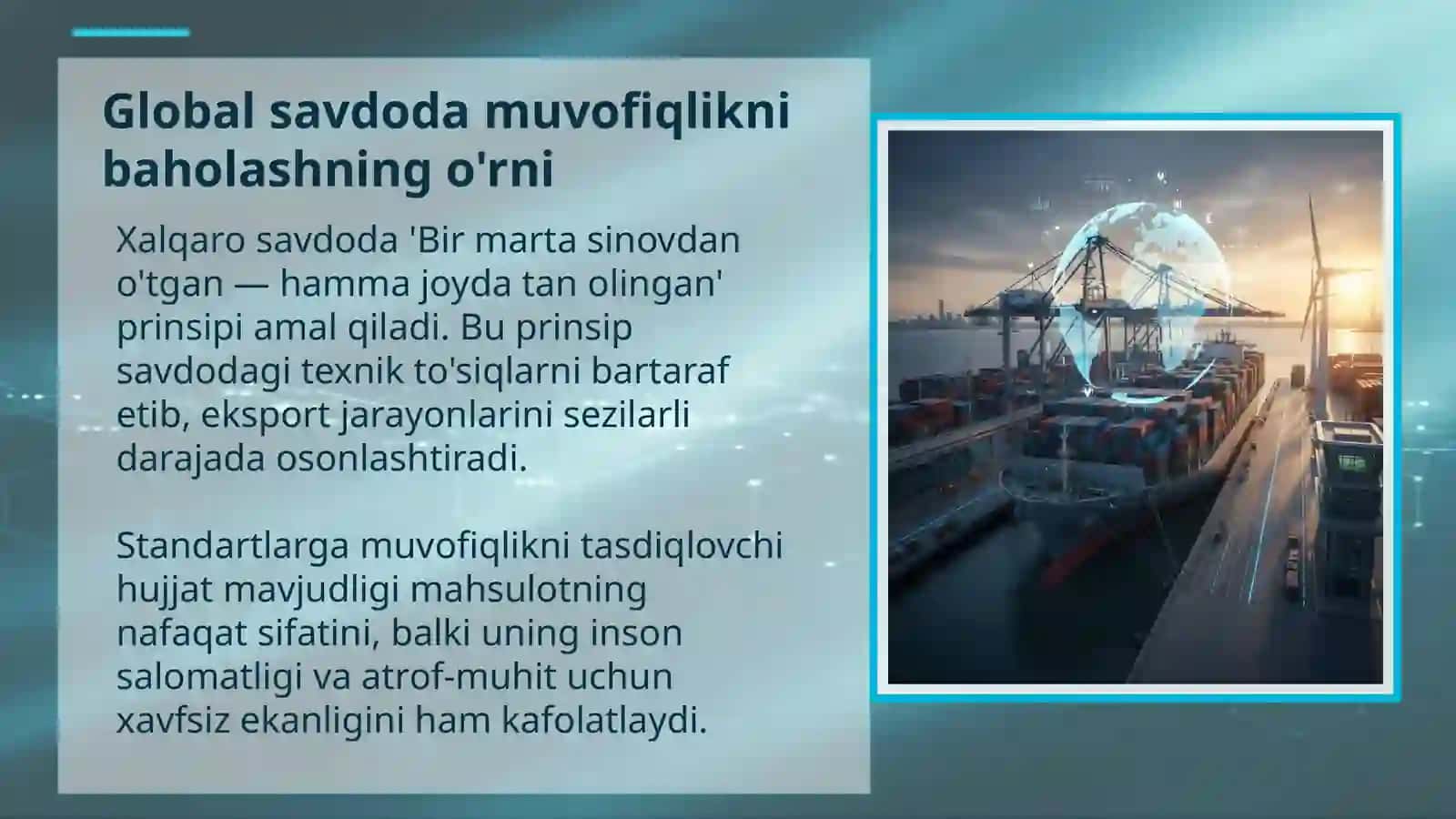 MUVOFIQLIKNI BAHOLASH VA AKKREDITLASHTIRISH TIZIMLARI 4