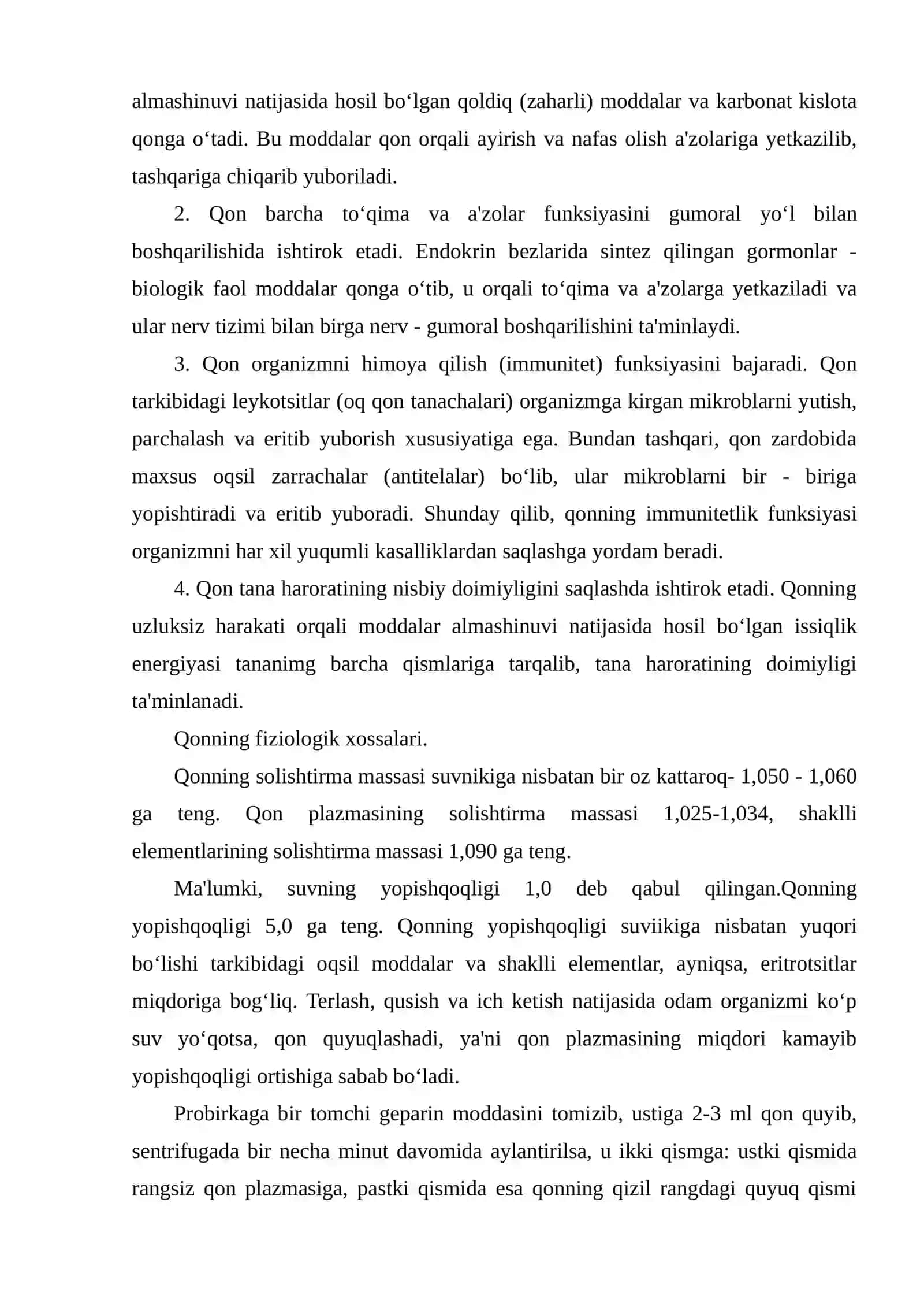Qon aylanish a'zolarining tuzilishi 4