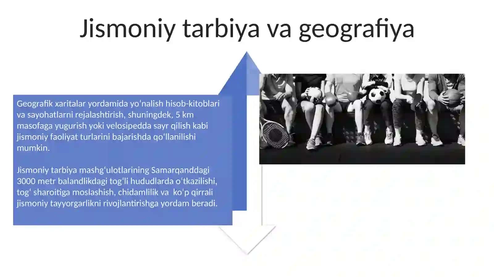 Jismoniy tarbiya boshqa yònalishlar bilan boģliqligi 4