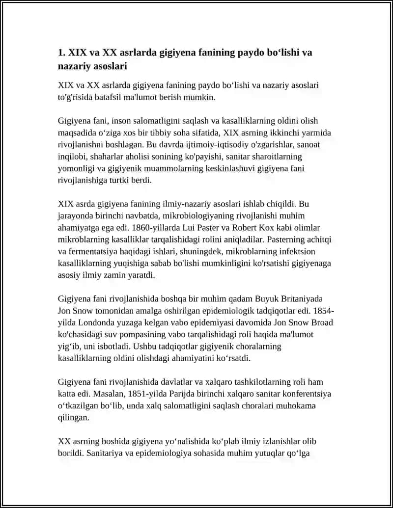 XIX VA XX ASRLARDA GIGIYENA FANI TARAQQIYOTI 4
