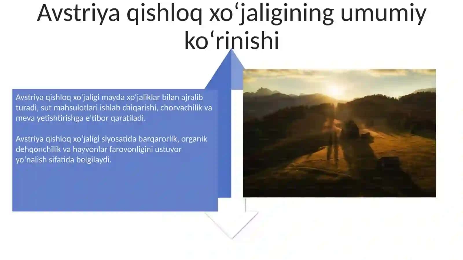 Avstriya qishloq xoʻjaligi haqida 4