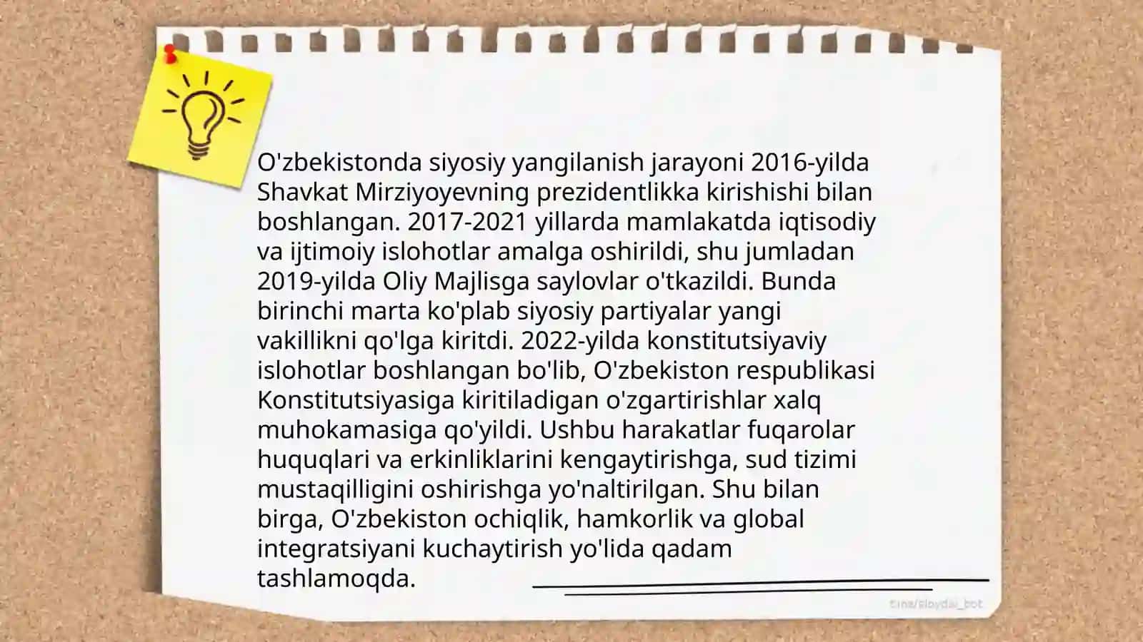 Qayta qurish yillarida O'zbekistonda ijtimoiy-siyosiy ahvol 4