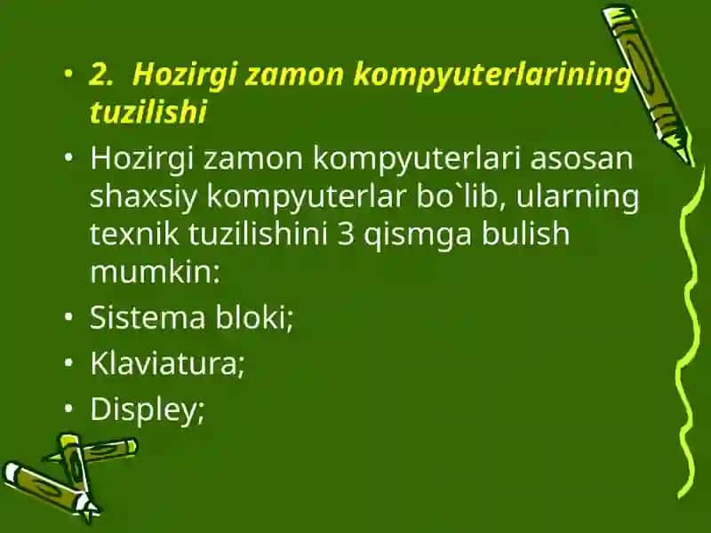 Kompyuter qurulmalari haqida malumot 4