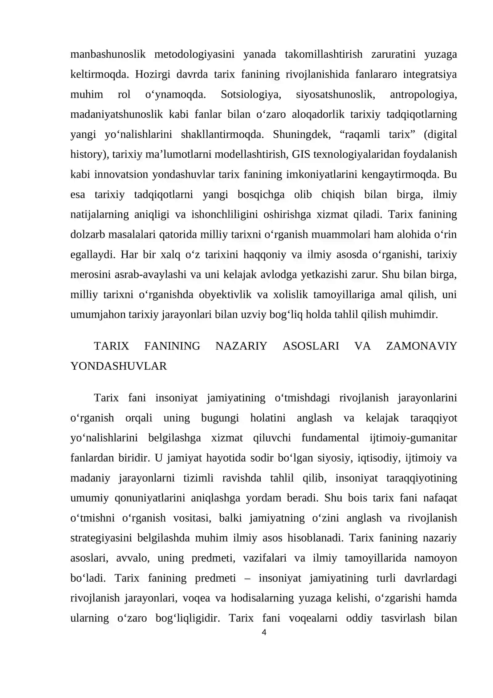 Tarix fanining dolzarb 4