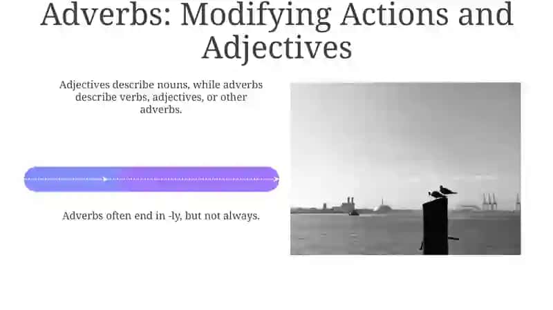 Adjective and adverbs 4