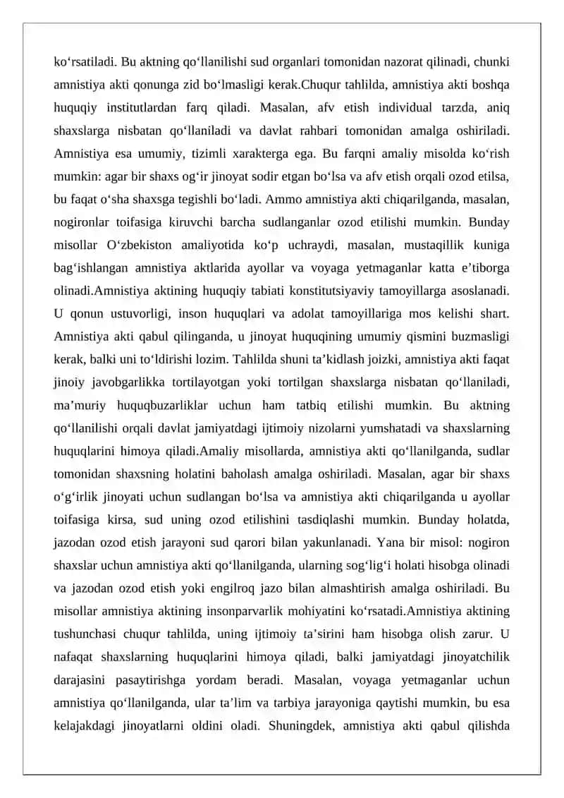 Amnistiya aktini qo‘llashning protsessual tartibi 4