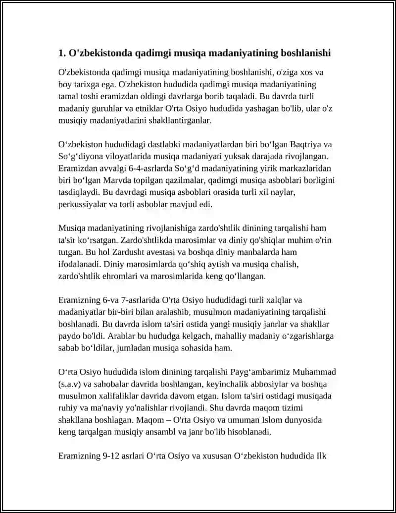 O'ZBEKISTONDA MUSIQA PEDAGOGIKASINING TARIXI 4
