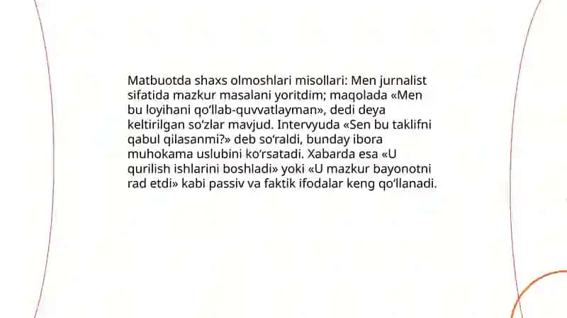 Olmosh haqida ma’lumot (Matbuotda chop qilingan maqolalar misolida) 4