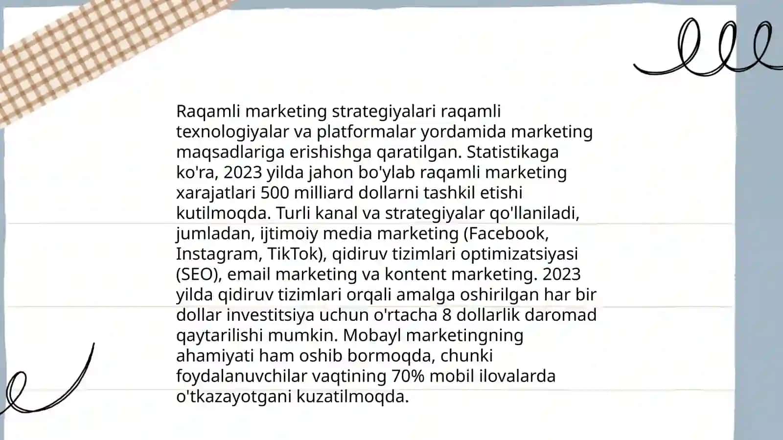 Mehmonxonalarda Marketing va Reklama 4
