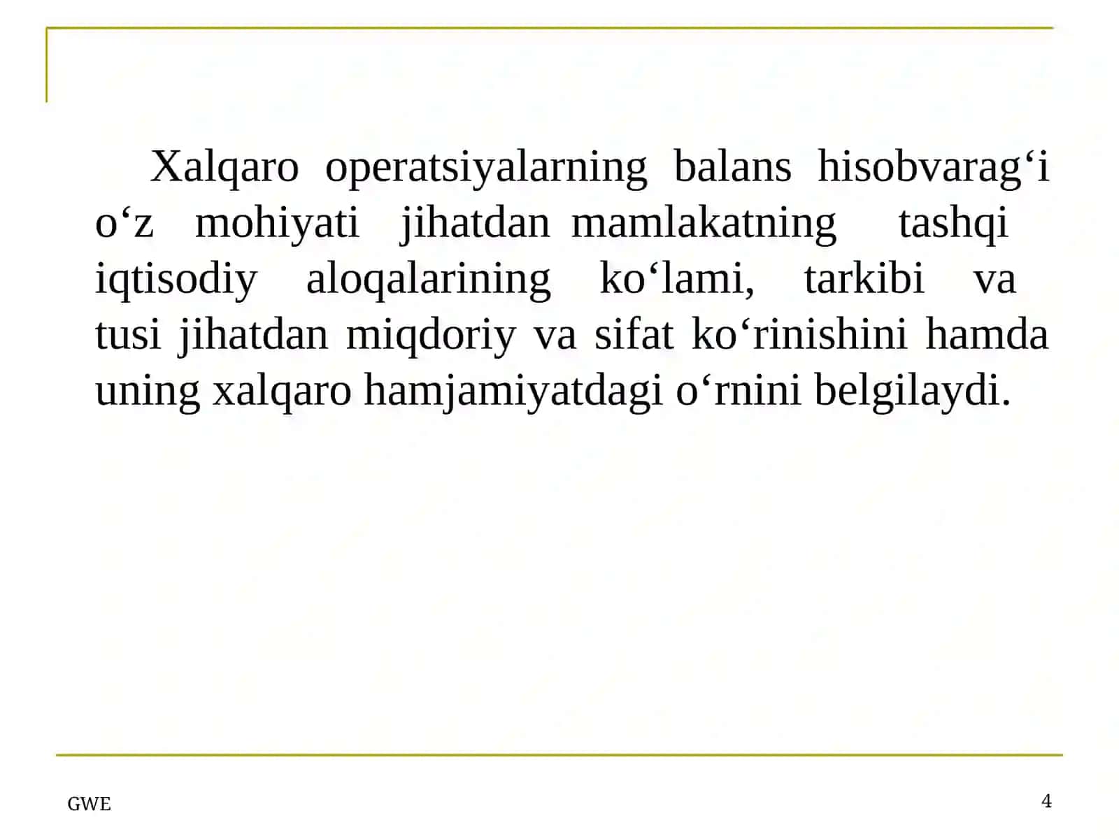 Xalqaro moliya munosabatlarida to‘lov balansini boshqarish 4