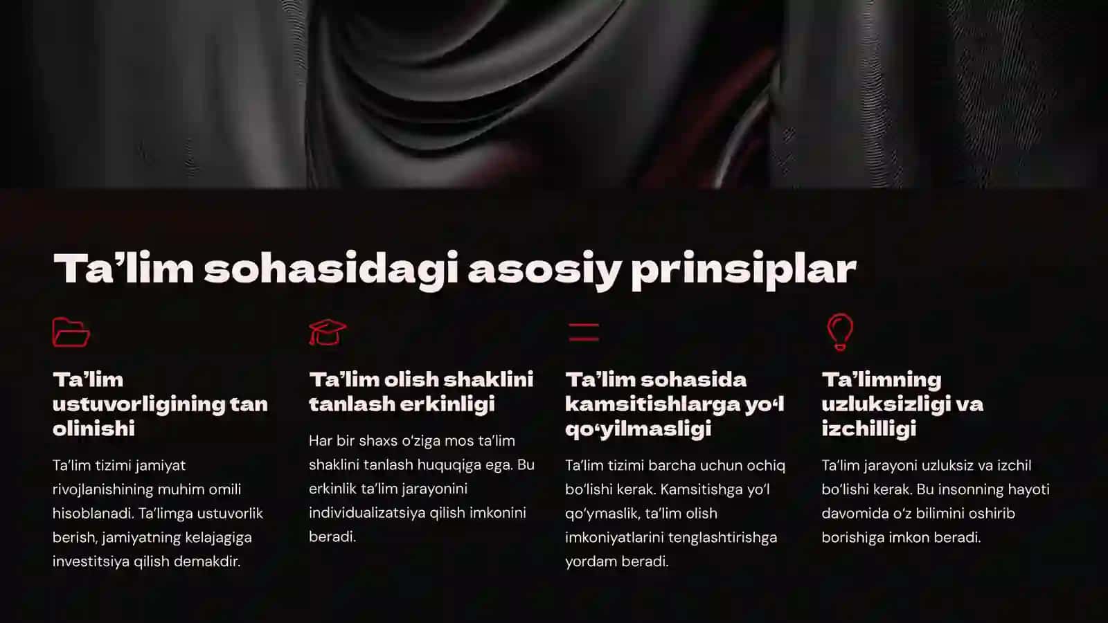 O‘zbekiston Respublikasida ta’lim tizimini rivojlantirishning konseptual asoslari 4