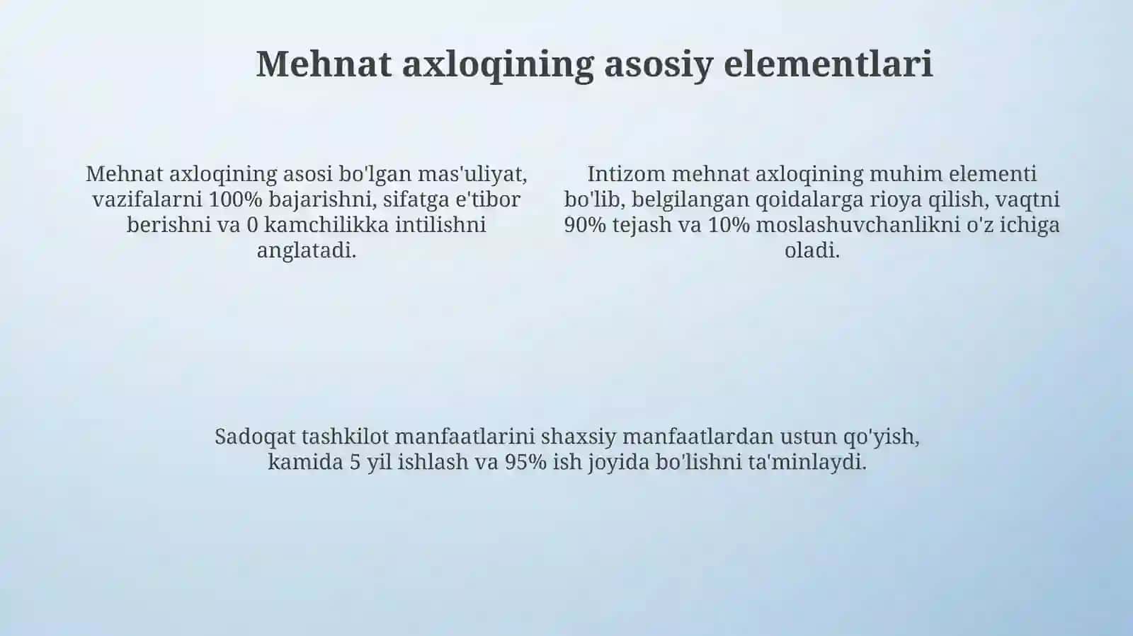 Mehnat Axloqining Ta'rifi va Mohiyati 4