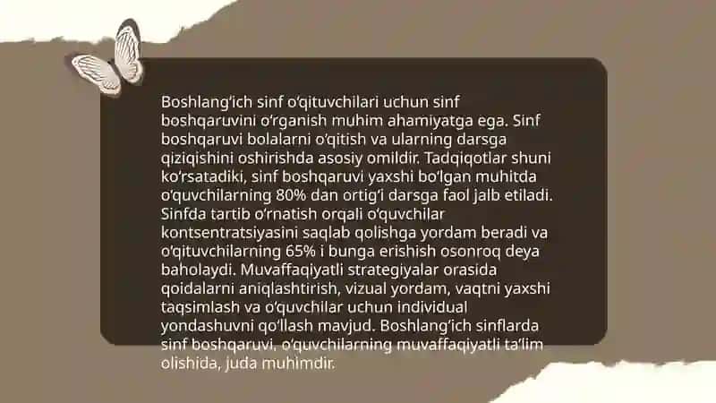 Sinf raxbari faoliyatiga tayyorlash texnologiyalari 4
