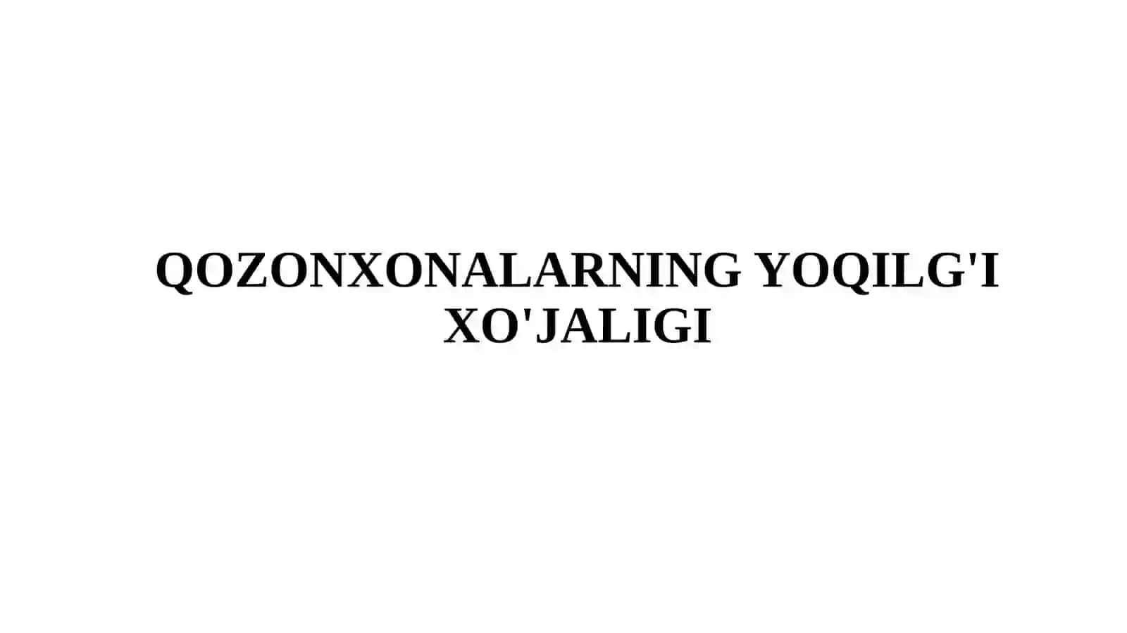 Qozonqurilmasining issiqlik balansi 4