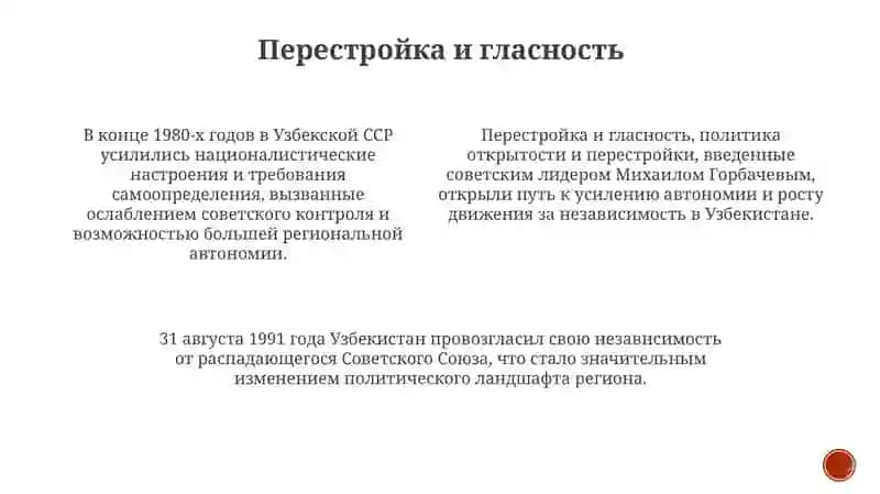 Узбекистан свой путь Независимости 4