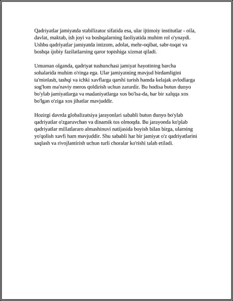 QADRIYAT TUSHUNCHASIGA UMUMIY TASNIF 4