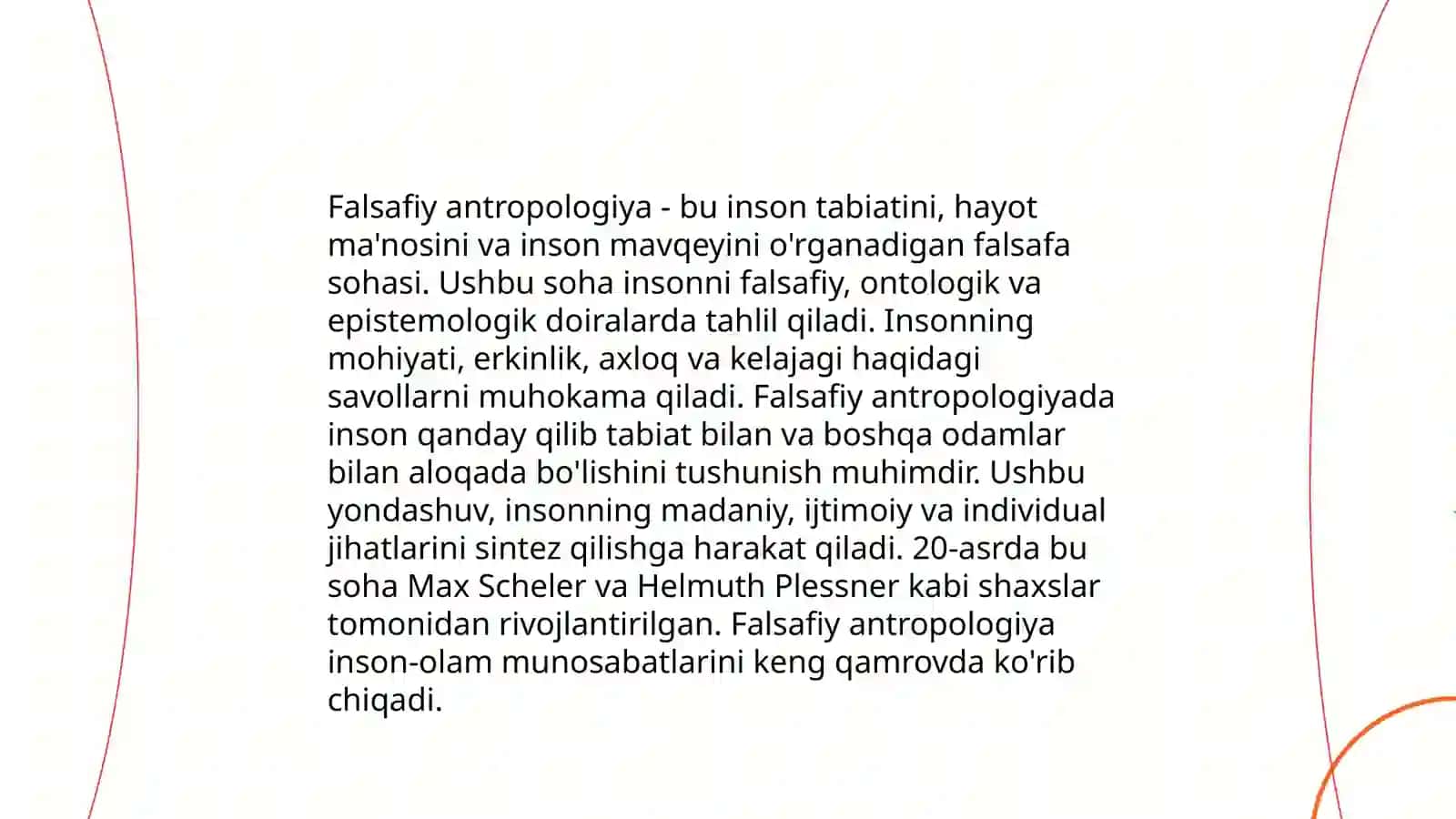 Insonning mohiyati va falsafiy antropologiyaning vazifalari 4