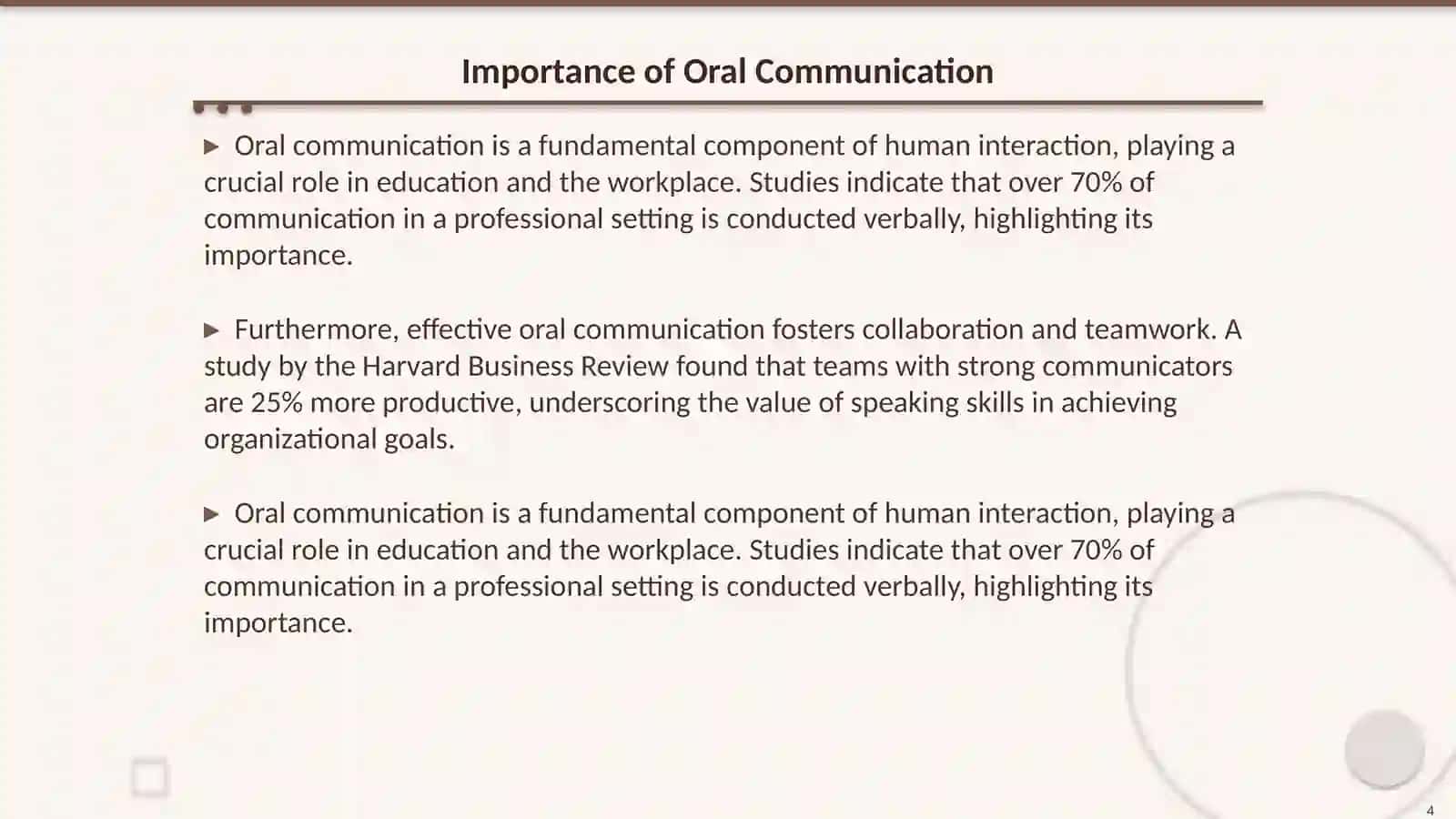 Teaching Speaking Skills 4