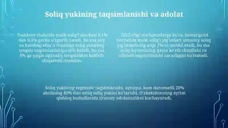 Jismoniy shaxslarning mol-mulkiga solinadigan soliq va uning iqtisodiyot ahamiyati 4