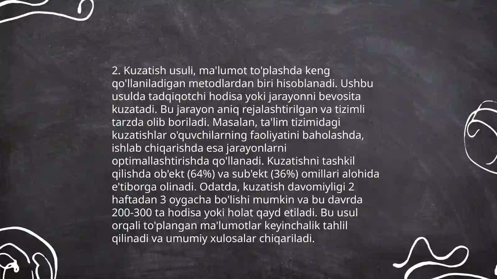 Psixologiyaning tadqiqot metodlari va tarmoqlari mavzusi 4