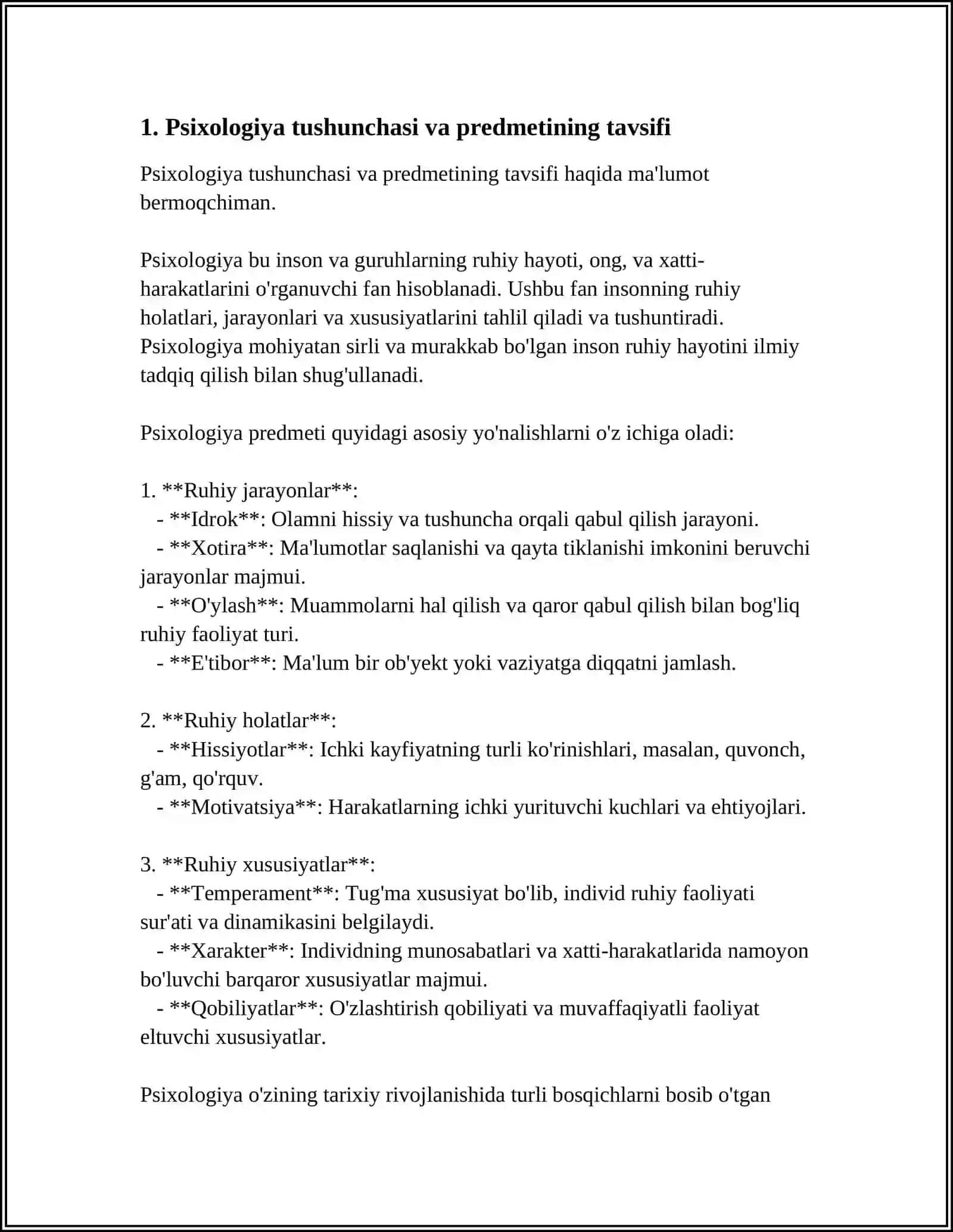 JM 24 AU PSIXALOGIYA FANINING PREDMETI VA UNING RIVIJLANISH TARIXI 4