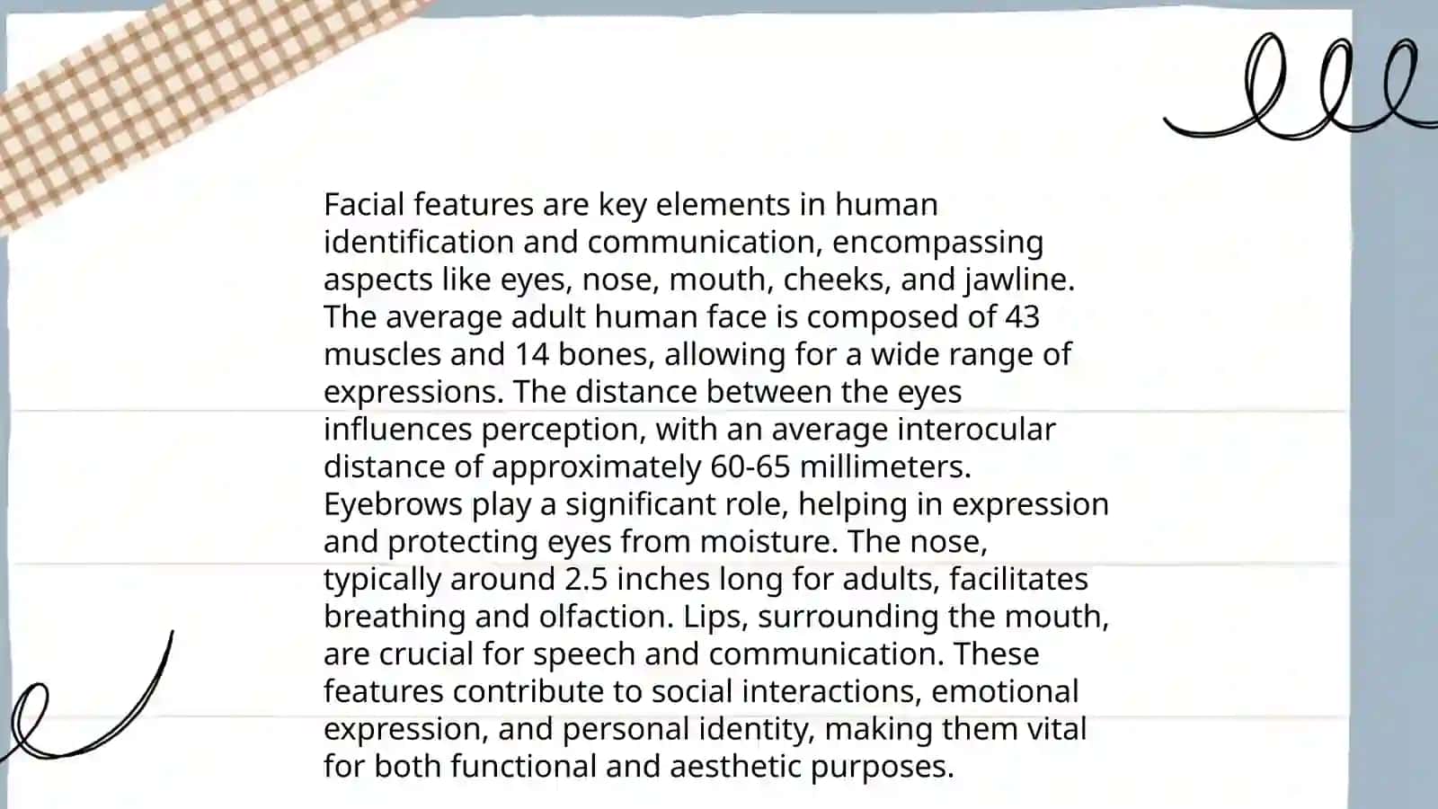Physical Appearance and Facial Features 4
