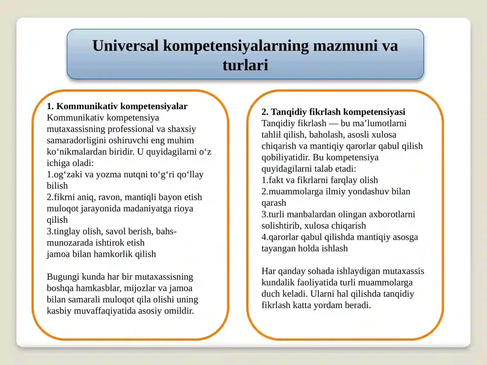 Bo‘lajak mutaxassislarni tayyorlashda universal kompetensiyalarni rivojlantirish 4