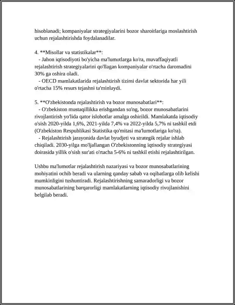 REJALASHTIRISH VA BOZOR MUNOSABATLARI 4