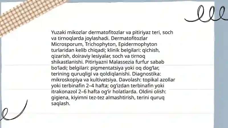 Patogen zamburug'lar qo'zg'atuvchi kasalliklar 4
