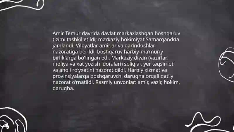 Amir Temur buyuk davlat arbobi 4