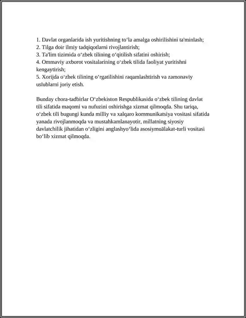 Oʻzbek Tili Davlat Tili 4