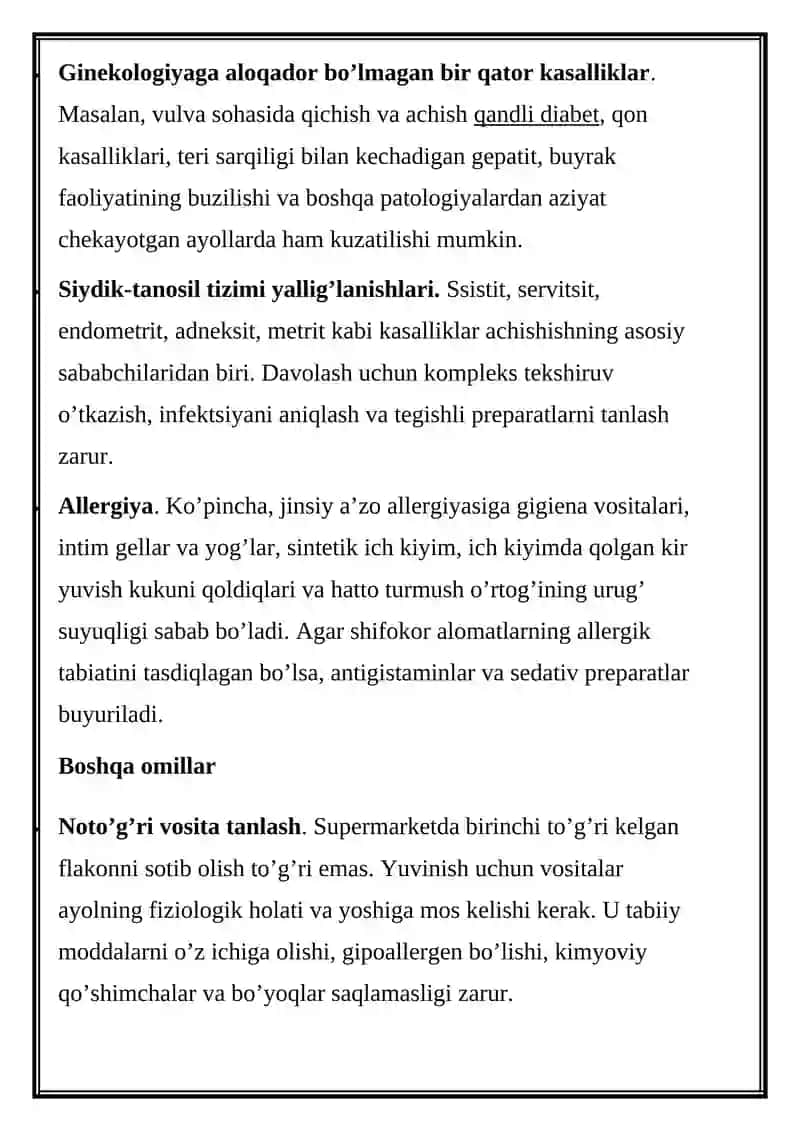 Ayollar jinsiy tizim a’zolari klinik anatomiyasi 4