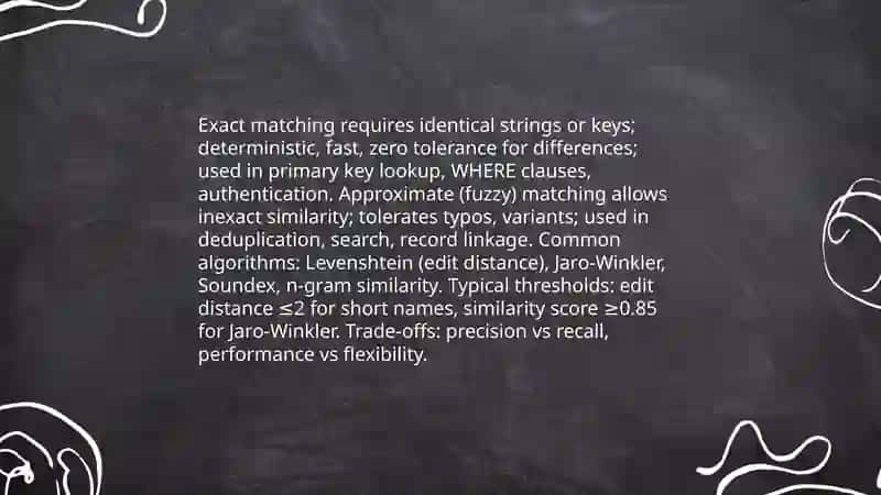 Information about matching 4