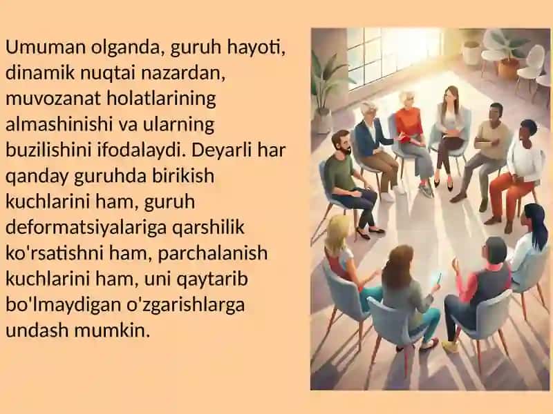 Guruhiy dinamika jarayonlari 4