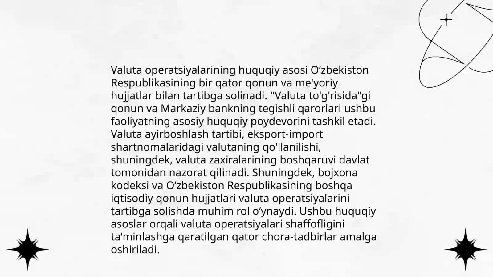 Valuta operatsiyalarining mohiyati 4