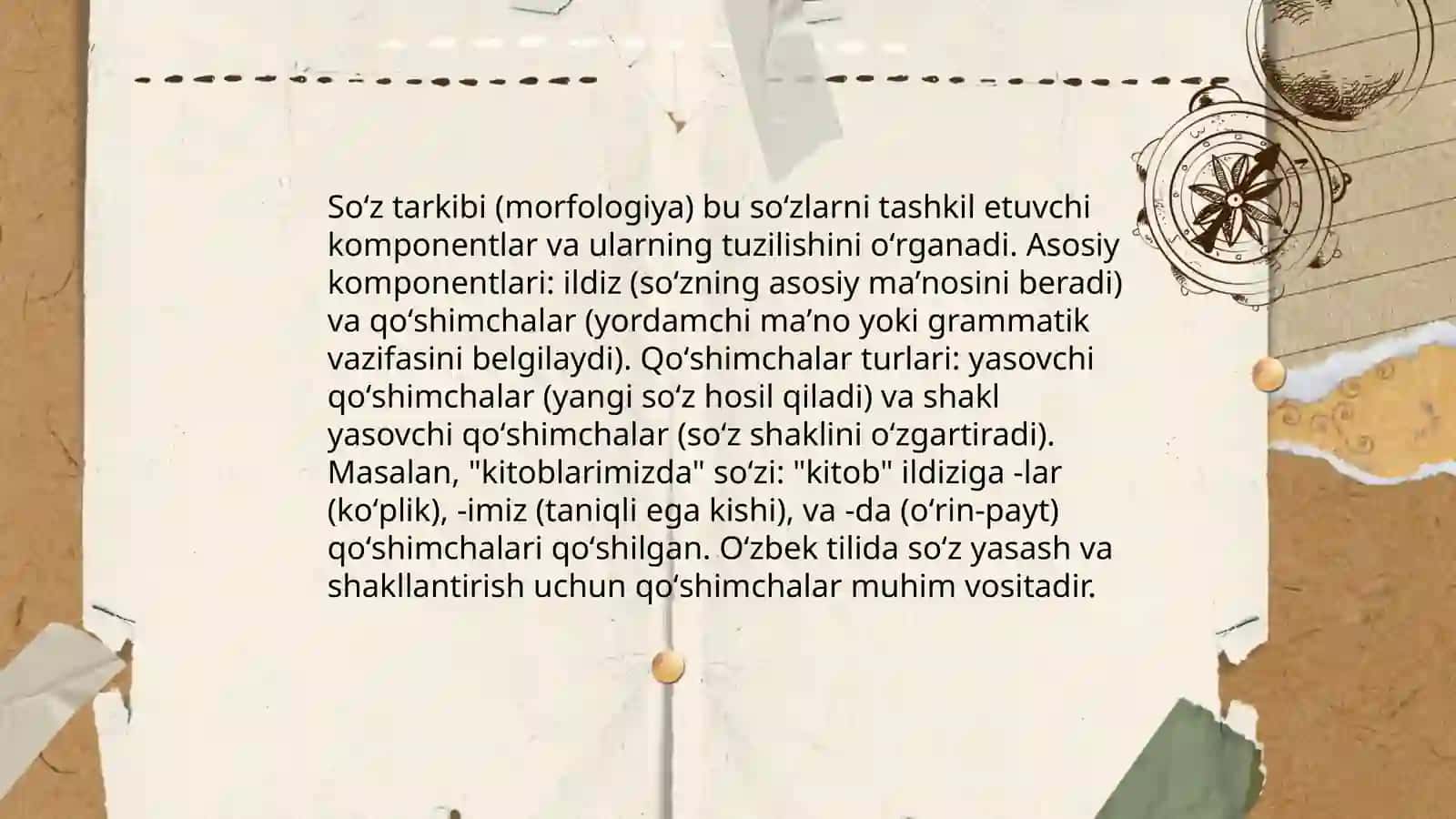 Soʻz tarkibini oʻrganishda leksik mashqlarni tashkil etish 4