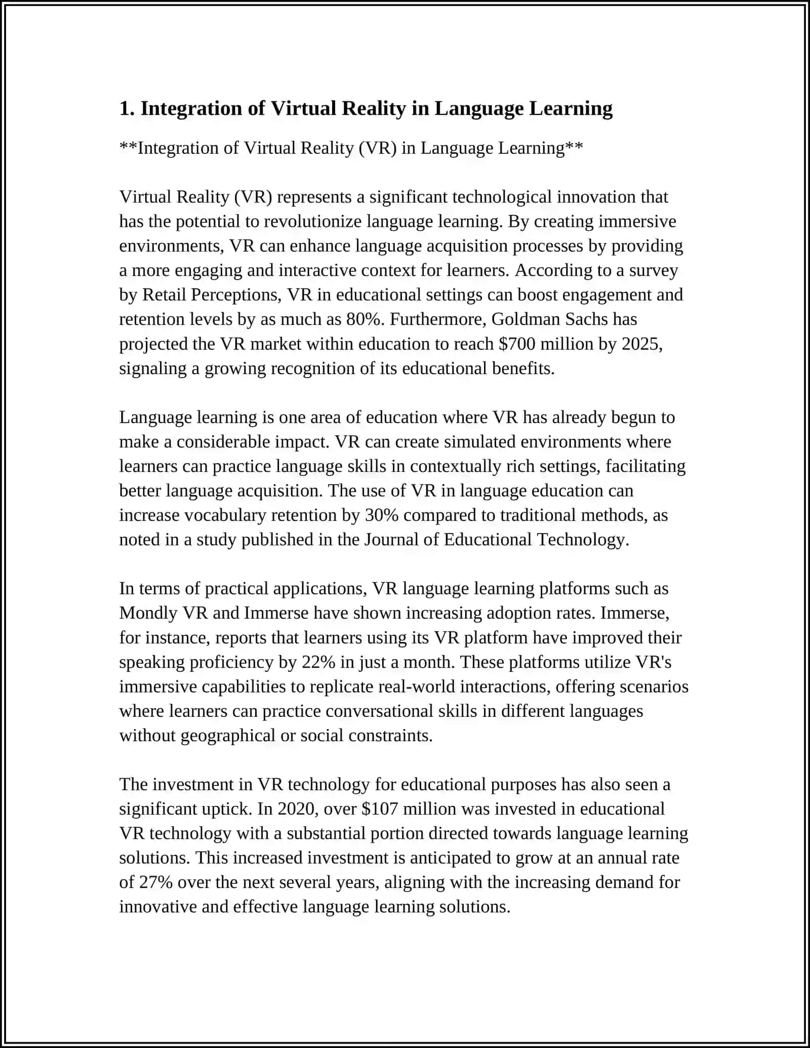 Innovative Technologies and a Modern Foreign Language Lesson at Different Levels 4