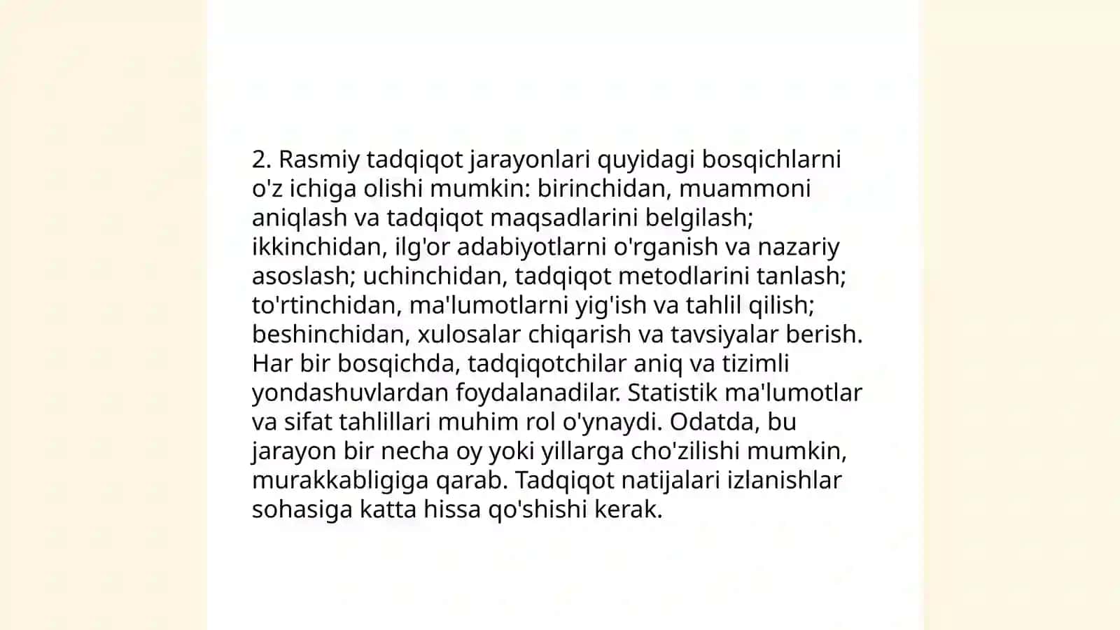 Ilmiy va rasmiy tatqiqot usullari 4