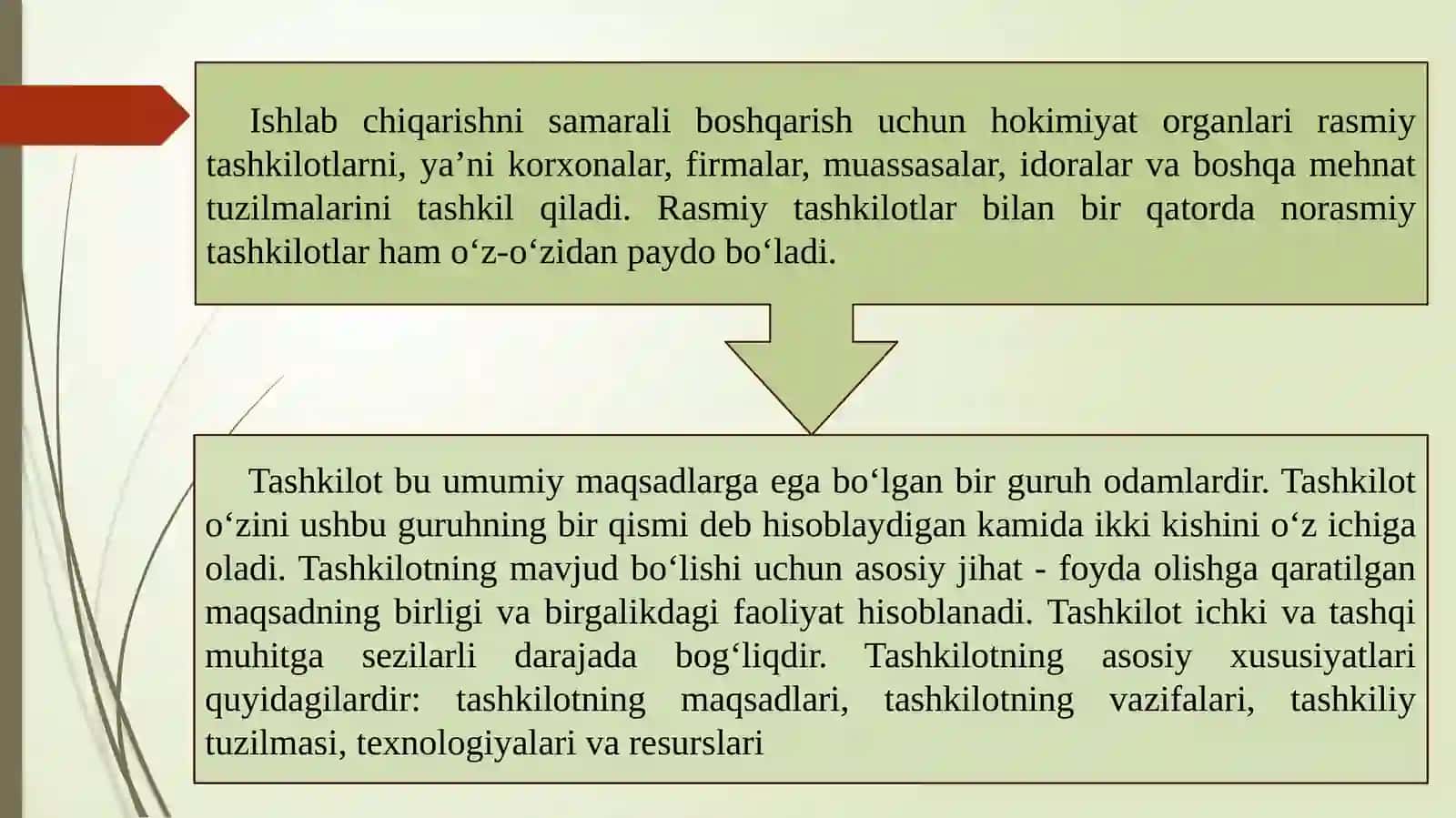 Boshqaruv faoliyatining psixologik tahlili. Boshqaruv tizimidagi guruhiy faoliyat. Boshqaruv tizimidagi shaxslararo munosabatlar va muloqot. Guruhdagi boshqaruv tizimi va shaxslarning o'zaro ta'siri 4