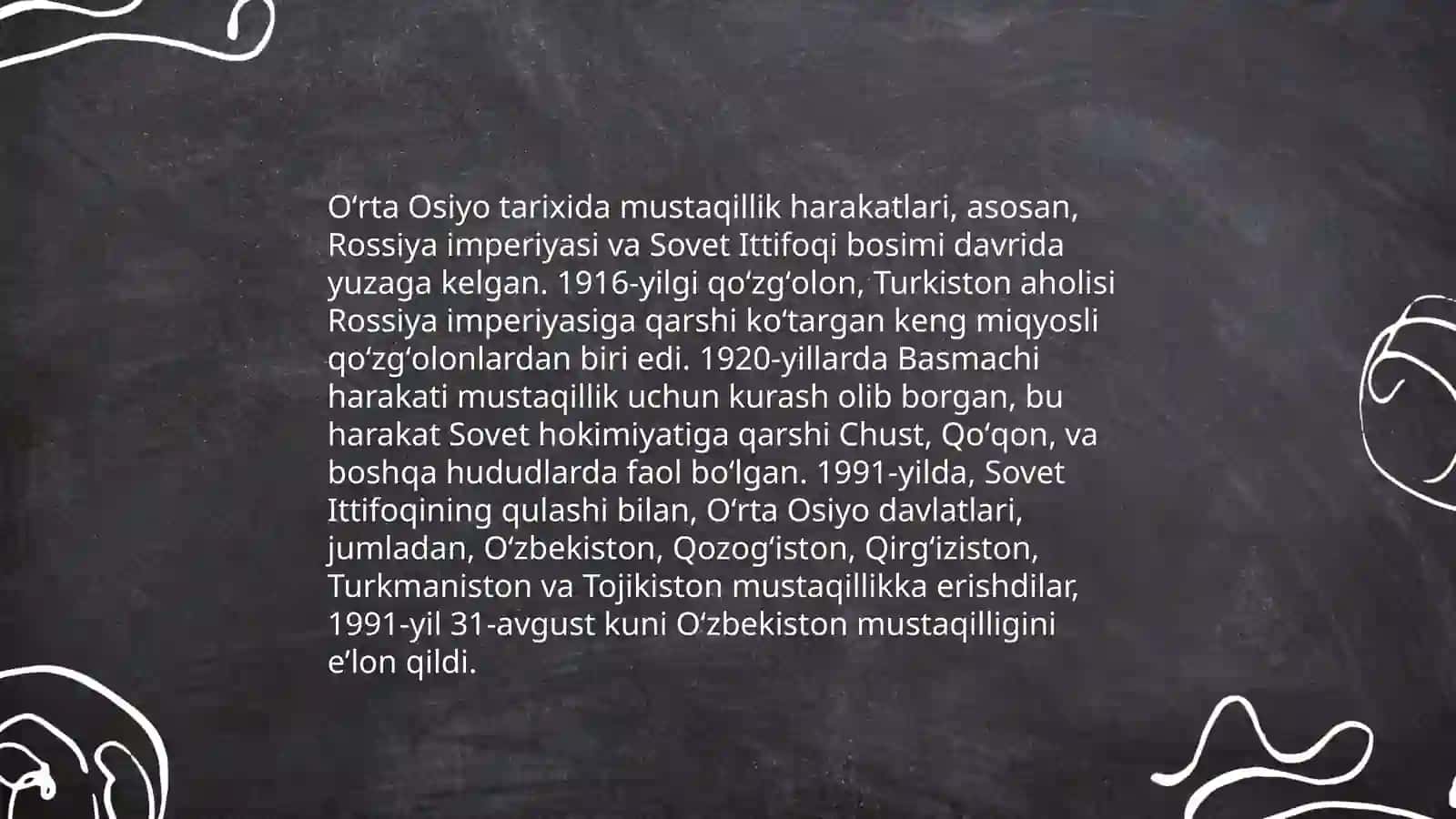 Oʻzbekistonda mustaqillik gʻoyalarining tarixiy asoslari 4