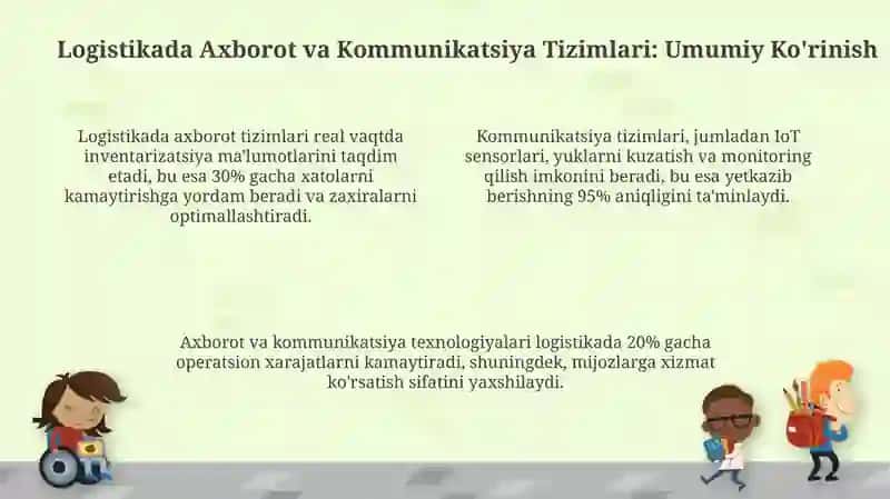 Logistikada axborot-kommunikatsiya tizimlari va texnologiyalari 4