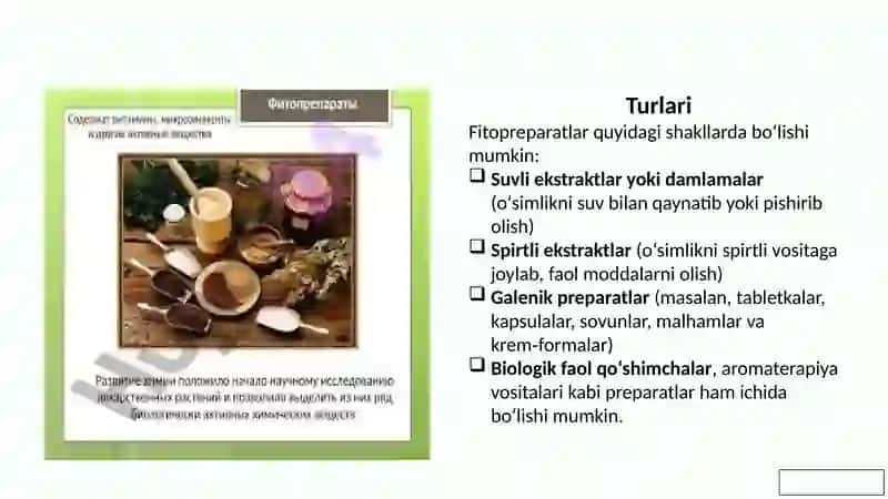 Fitoperiparatlar va ularning qo‘llanilishi 4