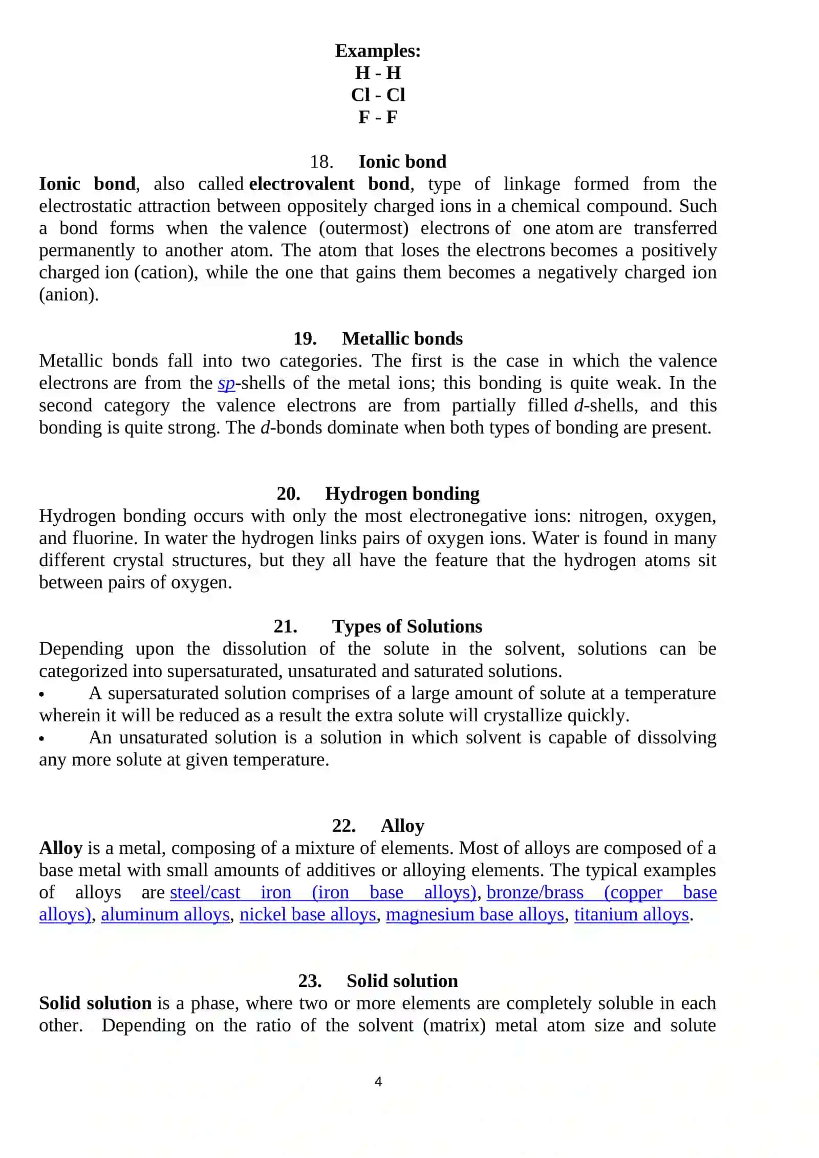 The concept of a chemical element 4