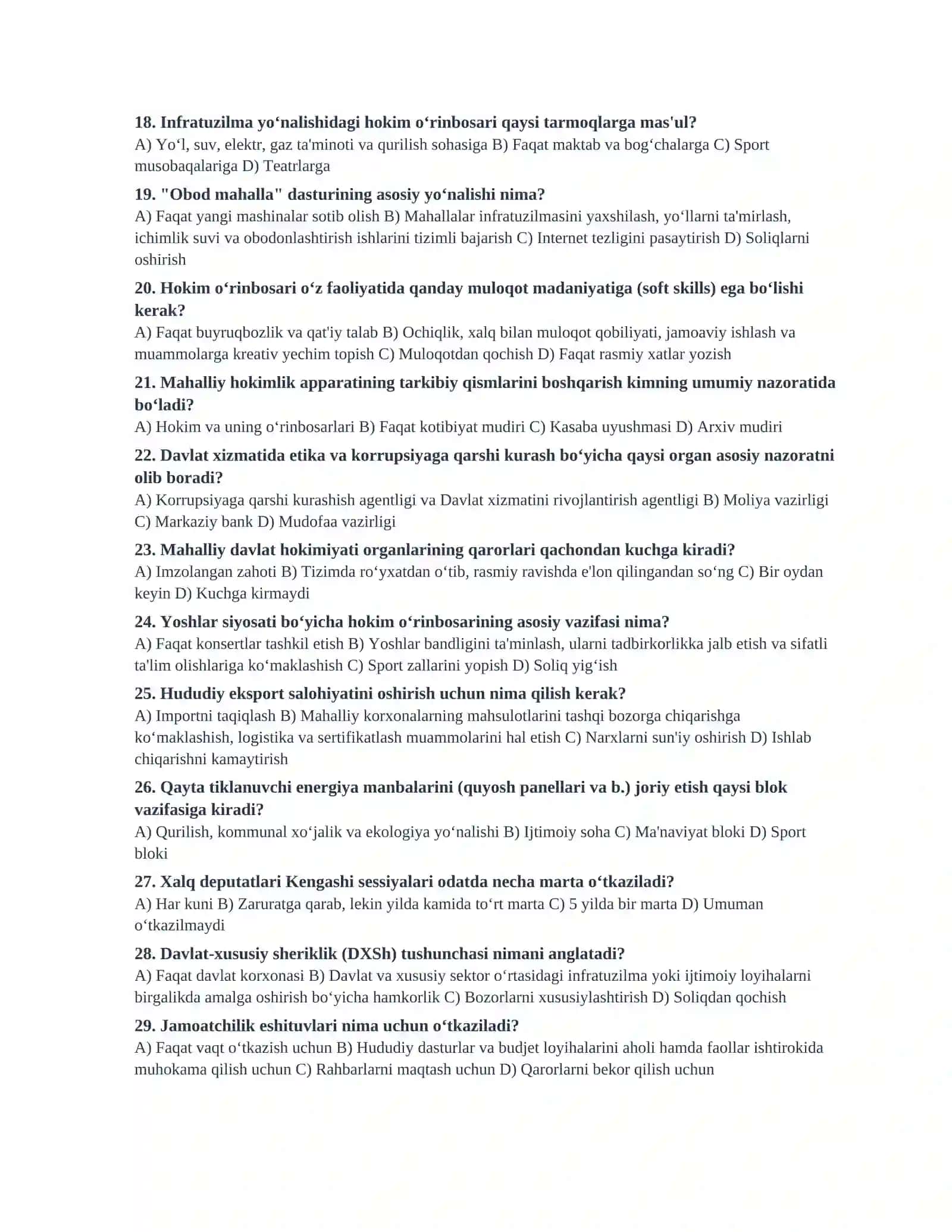 Hokim o‘rinbosari lavozimida ishlash uchun strategik qo‘llanma 4