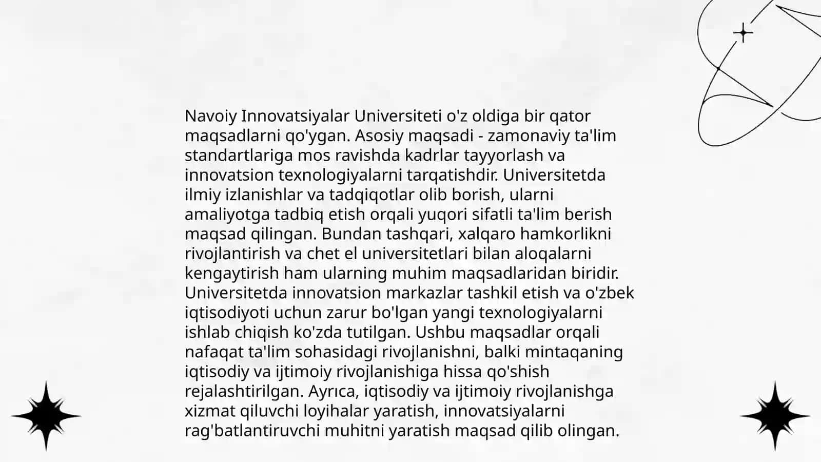 Navoiy Innovatsiyalar Universiteti 4
