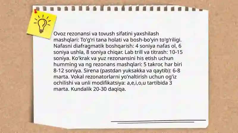 Nafas nazorati va uzoq nafas olish mashqlari 4