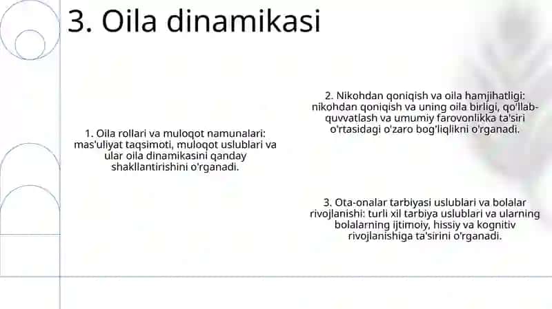 Nikoh Va Oila Sohasidagi Tadbiqiy Tadqiqotlar 4