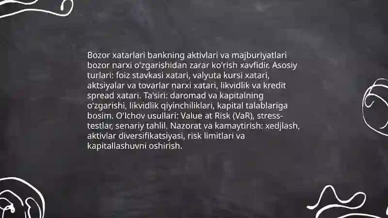 Bank xavfsizligiga ta'sir qiluvchi xatar shakllari 4