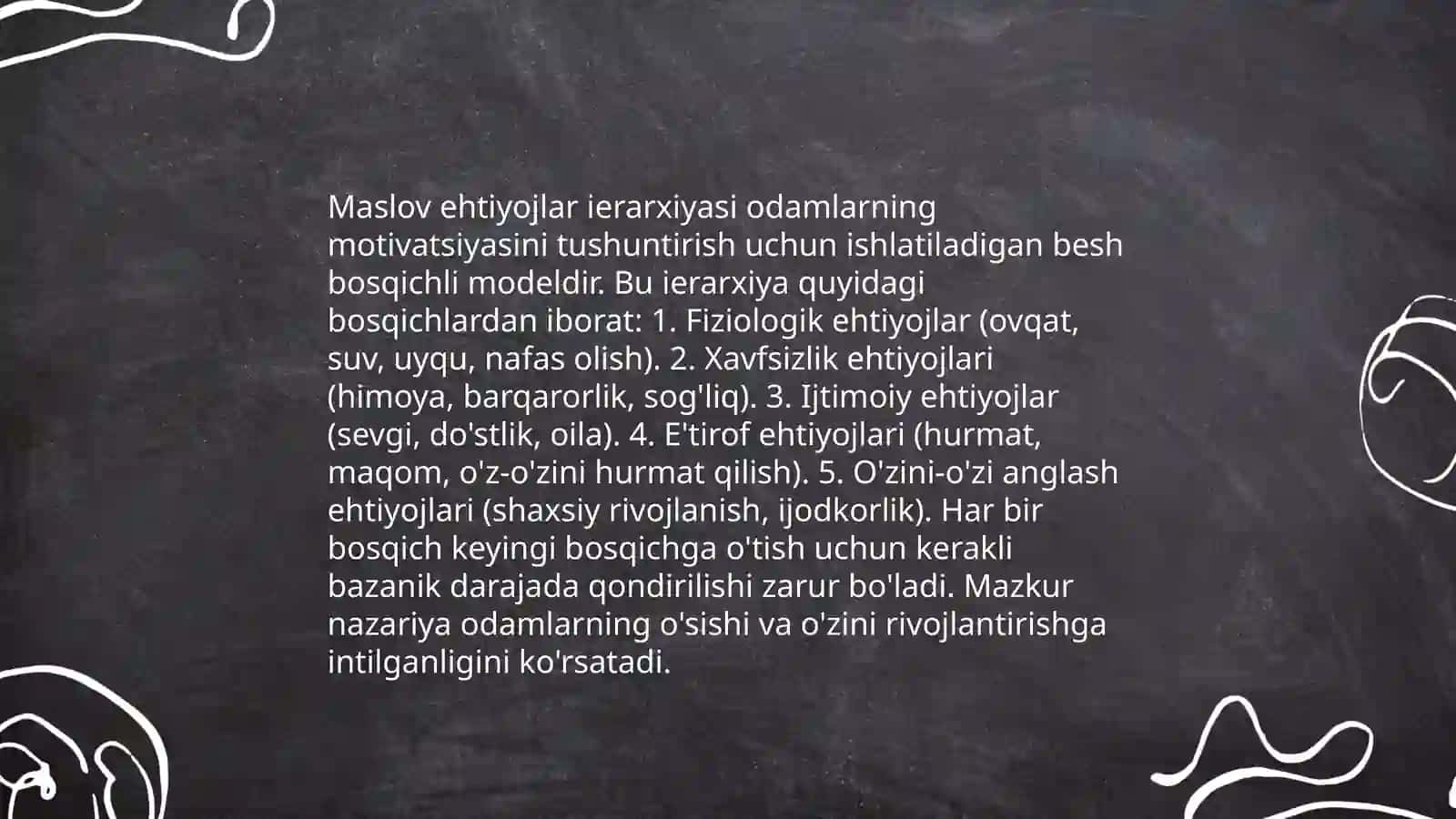 Mativatsiya modellari 4